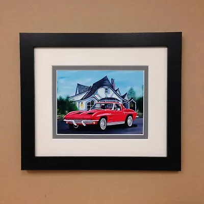 Chevrolet Corvette C2 Stingray Framed Print • $24.87