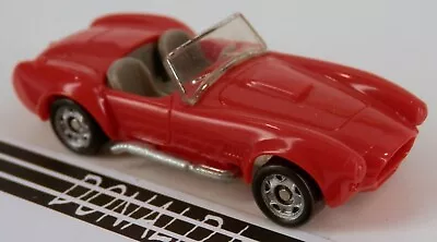 Monogram 1960's Shelby 427 S/C Cobra Sports Car Red 1.75  Long 1:87 HO Scale • $8