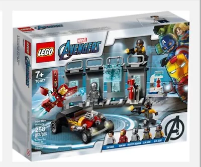 Brand New And Sealed Lego Marvel: Iron Man Armory (76167) Hard To Find • $99