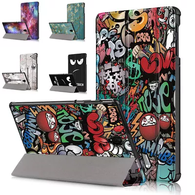 Samsung Galaxy Tab S4 10.5 T830 /T835 Printed Pattern SlimSmart Stand Case Cover • $12.99
