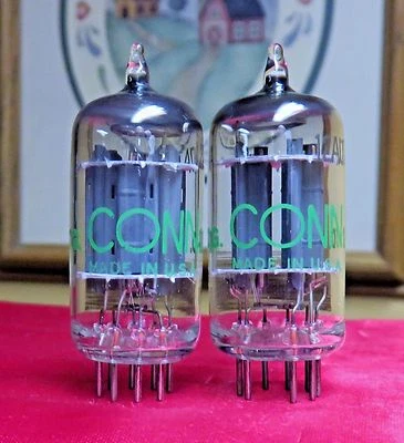 $29.95 • Buy Vintage Sylvania 12AU7A PLATINUM PLUS+ GRADE Tubes Matched Pair Test 100% NOS