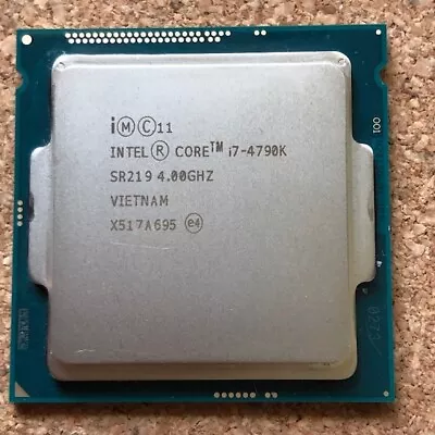 Intel Core I7-4790K 4.00GHz 4-Cores SR219 Socket 1150 • £62