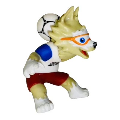 $13.99 • Buy FIFA WORLD CUP Russia 2018 ZABIVAKA Mascot Figure #2  Soccer  ARGENTINA
