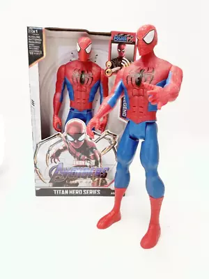 Talking Spider-Man Marvel Avengers Spiderman Titan Hero Series Kid Play Toy Gift • $19.95