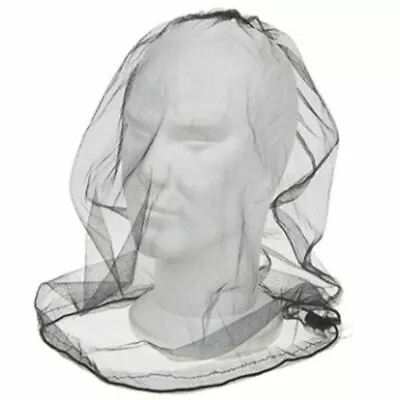 Mosquito Mesh Head Net Travel Protector Camping Bugs Flies Face Netting Midge Uk • £2.99