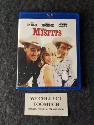 The Misfits 1961 Blu-Ray 2011 MGM Widescreen Ed Clark Gable Marilyn Monroe * • $7