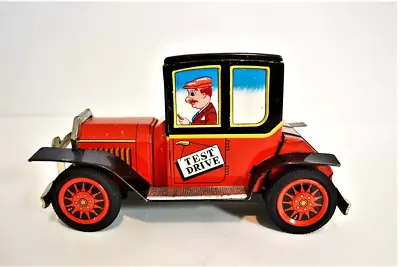 Vintage Tin TEST DRIVE CAR Toy Friction Action Daiya Japan  • $34.50