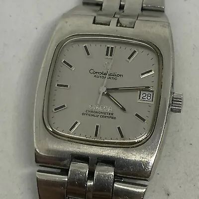 Vintage Omega Constellation Automatic Date Dress Watch • $459