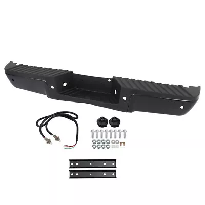 For 2008-2016 Ford F-250 Rear Step Bumper Super Duty W/ Object Sensor Hole • $180.26