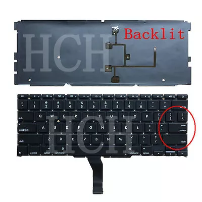 Keyboard US Backlit FOR Apple Macbook Air 11  A1370 A1465 MC968 MD223 2011-2014 • $16.46