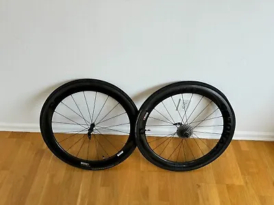 Reynolds AR58 Rim Brake Tubeless Carbon Wheelset (used 4x - Excellent Condition) • $600