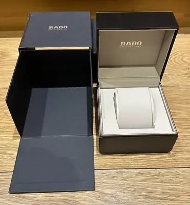 Genuine Original Current Rado Swiss Presentation Watch Box Case Complete Set • £28.99