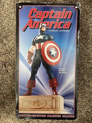 Captain America Modern Version Statue Marvel Limited Randy Bowen #1082 • $140.95