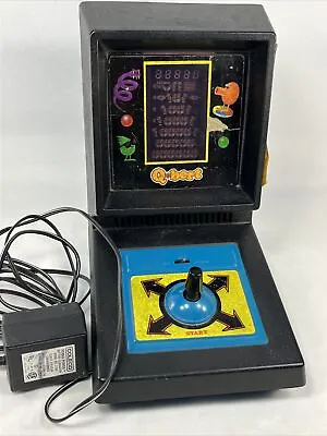 Vintage Q-Bert Tabletop Arcade Parker Bros Electronic Game W Power Plug 1983 Tes • $79.96