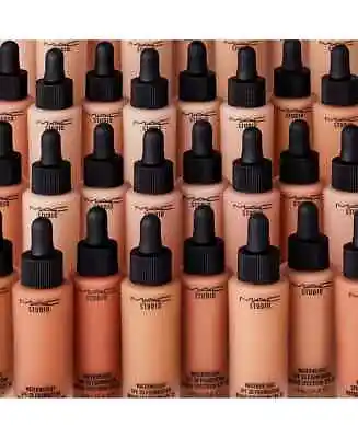 MAC Studio Waterweight Liquid Foundation NIB 100% AUTHENTIC CHOOSE YOUR SHADE • $41.99