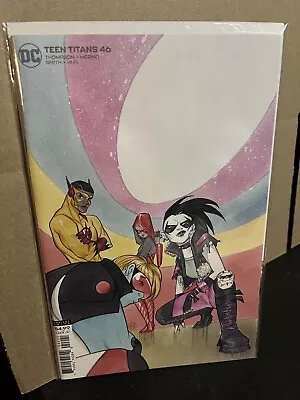 Teen Titans 46 🔥PEACH MOMOKO VARIANT🔥Flash Robin🔥2020 DC Comics🔥NM • $0.99