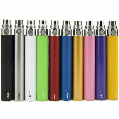 EGo-T RECHARGEABLE SHISHA VAPE PEN BATTERY CHARGER ATOMISER STRONG E CIG BATTERY • £5.49