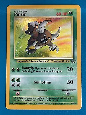 Pokémon TCG  Pinsir 9/64 (LP) • $9.70