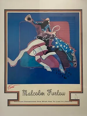 🔥 RARE Vintage Southwest TAOS Modern Exhibition Poster Malcolm Furlow - SIGNED • $995