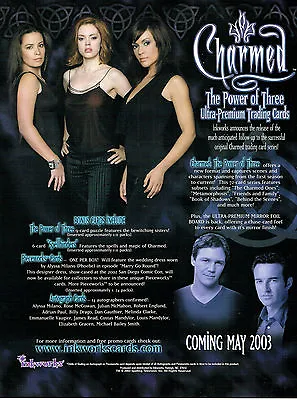 Charmed Power Of 3 Promotional Sell Sheet • £1.95