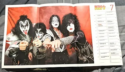 Kiss / Gene Simmons / Ace Frehley / 2001  Magazine Centerfold Pinup Poster • £12.34