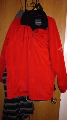 $15.50 • Buy Vintage Red Pacific Trail Windbreaker Jacket 2XL