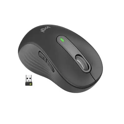 Right Handed Logitech Mouse Wireless M650 Signature Upgraded Silent Smart Wheel • £10.94