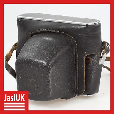Soviet Russian CCCP USSR Black Leather Camera Case With Strap For KMZ ZENIT 12xp • £17.27