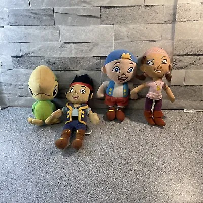 Jake And The Neverland Pirates - Jake Cubby & Izzy Plush Soft Toys Disney • £15