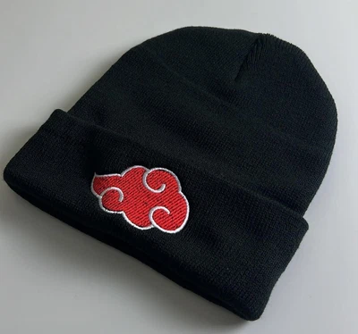 $25 • Buy  Akatsuki Cloud Naruto Shippuden Anime Embroidered Beanie