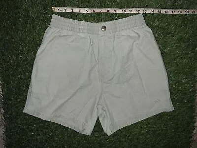 Vintage OP Ocean Pacific Beige Khaki Beach Surf Shorts Size Small • $39.95