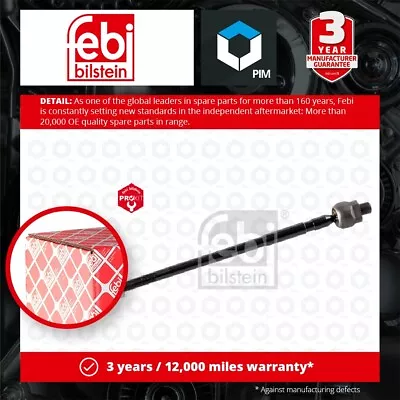 Inner Rack End Fits FIAT SEDICI FY 2.0D Left 06 To 14 D20AA Tie Rod Joint Febi • $23.53