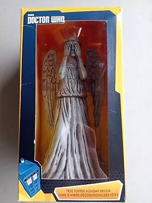 Doctor Who Weeping Angel Tree Topper Kurt Adler In Box Christmas • $44.98