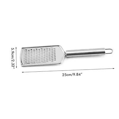 1 Piece Stainless Steel Cheese Grater Ginger Grater Kitchen Supplies Small • £3.50