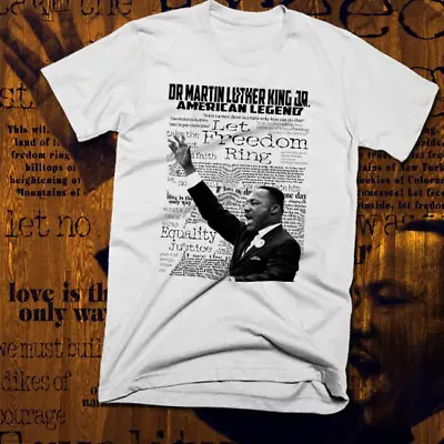 Martin Luther King T-Shirt I Have A Dream Selma March Black History Month New  • $19.50