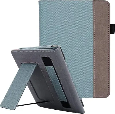 $23.80 • Buy Kindle Paperwhite 10th Generation 2018 Leather Case Smart Case Cover Blue