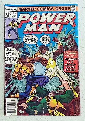 Power Man And Iron Fist #49 FN- Luke Cage Combine Bag Board AH7 • $18