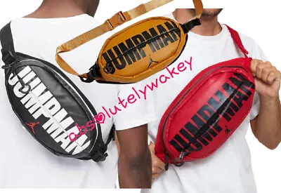 Nike Jordan Jumpman Ambassador CrossBody Bag Hip Waist Bum Fanny Pack Festival • $133.90