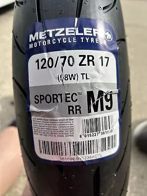 Metzeler Sportec M9 RR Front Motorcycle Tire - 120/70ZR-17 • $130