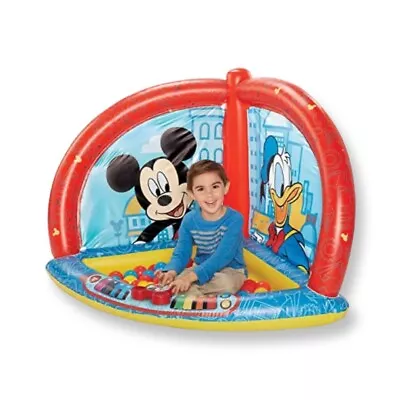 Mickey Mouse Kids Ball Pit With 50 Balls And Music Feature • $29.99