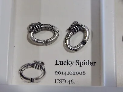 X By TROLLBEADS Lucky Spider Link 2014102008 Silver Bead $46 (ONE LINK) NEW! • $25