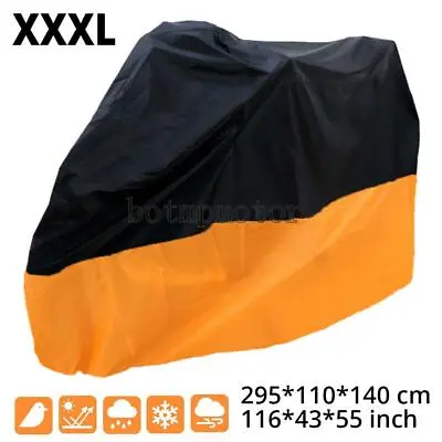 Motorcycle Cover Dust Protector For Kawasaki Vulcan 2000 1700 1600 1500 900 VN • $27.40