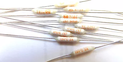 £3.99 • Buy FUSE, THERMAL CUT OFF 2A  250v 134c 9mmx3mm Panasonic EYP2BN127 X5pcs