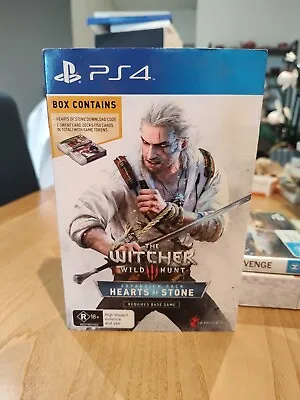 Witcher 3: Wild Hunt PS4 Hearts Of Stone Expansion + GWENT Cards Deck • $72