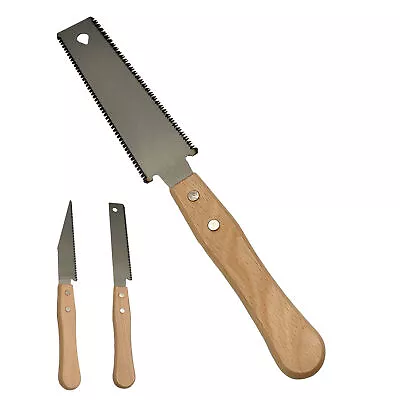 1PC Japanese Hand Saw Woodworking Tools Double/square Edged Flush Cut Saw Wood • $12.46