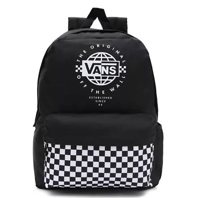 Brand New Vans Backpack Street Sport Real Bacpack Black/​White/​Black • £32.99