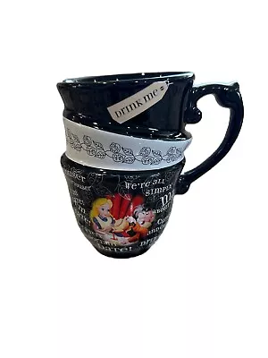 Disney Parks Alice In Wonderland Mad Hatter Drink Me Stacked 12oz Tea Coffee Cup • $15