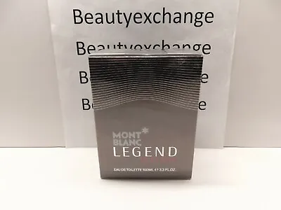 Mont Blanc Legend Intense For Men Cologne Eau De Toilette Spray 3.3 Oz Sealed • $249.99