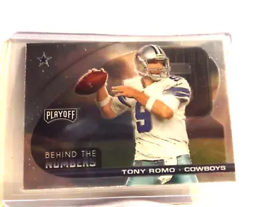 $7 • Buy 2021 Panini Playoff Behind The Numbers Tony Romo #BTN-TRO