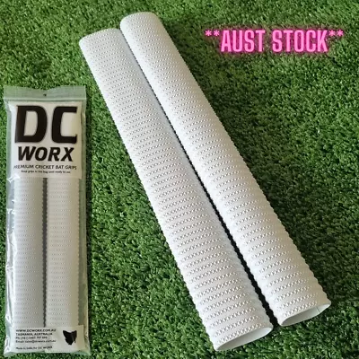 DC WORX - Traction Cricket Bat Grip - White - Premium Quality  - AU Stock • $8.25